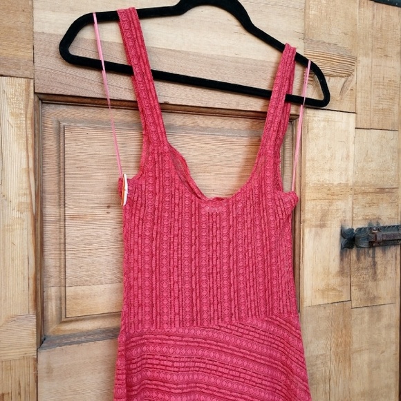 New FREE PEOPLE Love Story Sheer Lace Maxi Coverup - Picture 5 of 8